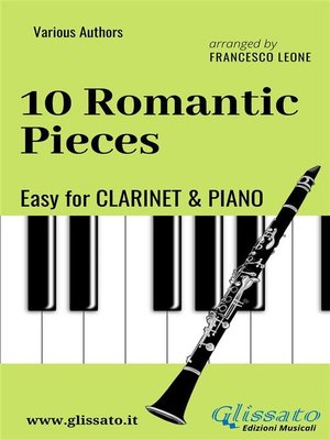 cover image of 10 Romantic Pieces--Easy for Clarinet and Piano